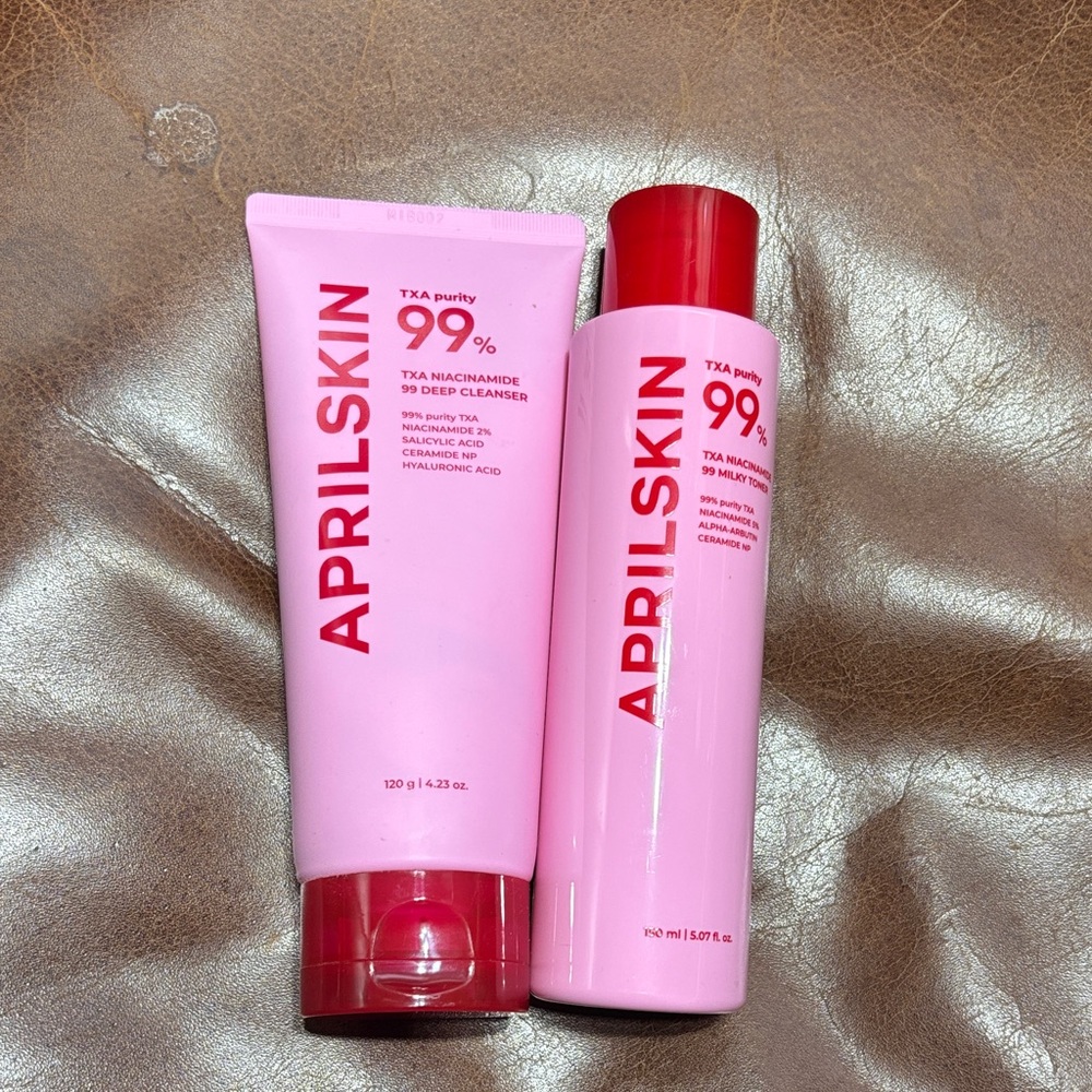 Pink Skincare Duo